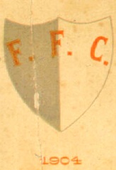 O primeiro escudo do Fluminense Football Club em documento de 1904