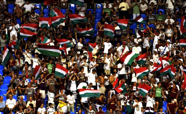 Torcida do Fluminense no Engenhão / Foto de Nelson Perez (Fluminense F. C.)