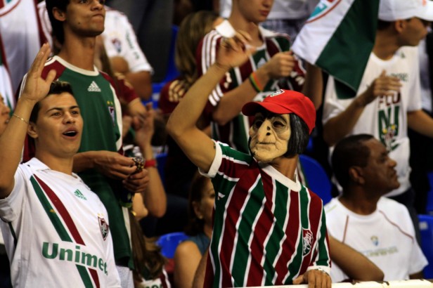 Torcida do Fluminense no Engenhão / Foto de Nelson Perez (Fluminense F. C.)