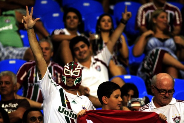 Torcida do Fluminense no Engenhão / Foto de Nelson Perez (Fluminense F. C.)