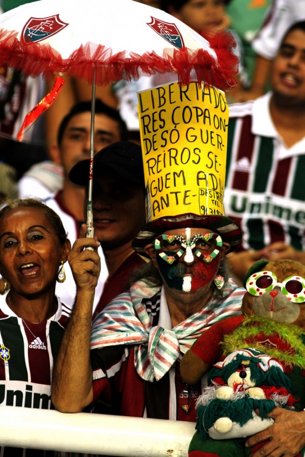 Torcida do Fluminense no Engenhão / Foto de Nelson Perez (Fluminense F. C.)