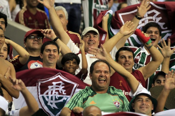 Torcida do Fluminense no Engenhão / Foto de Nelson Perez (Fluminense F. C.)